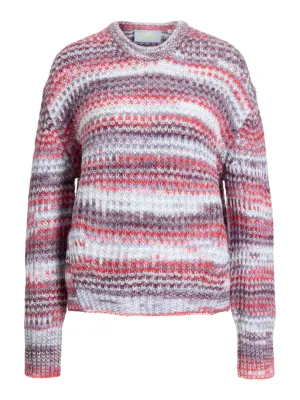 Simone Space Dye Crew Neck Knit