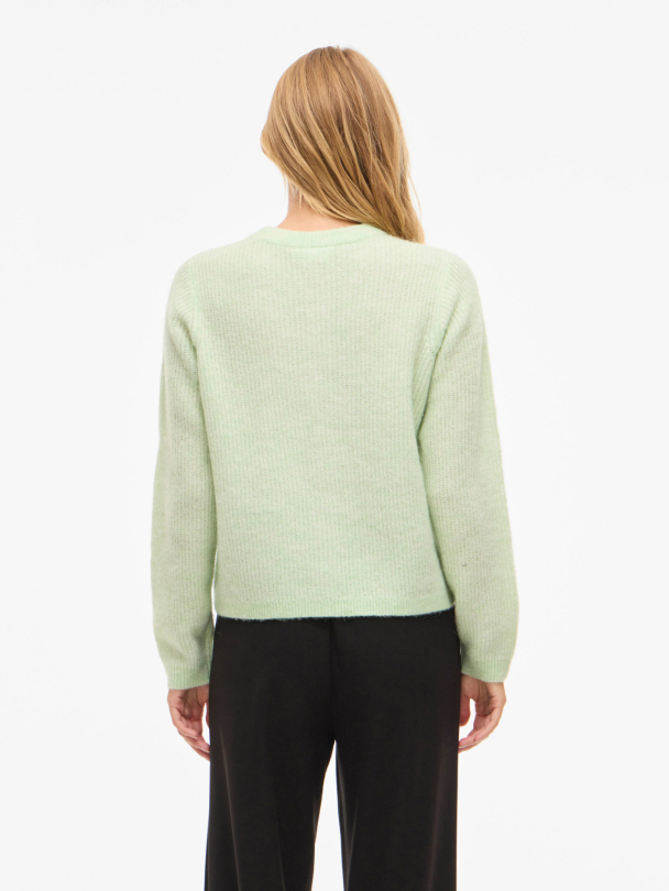 VILORY O-NECK L/S KNIT CARDIGAN-NOOS - Image 2