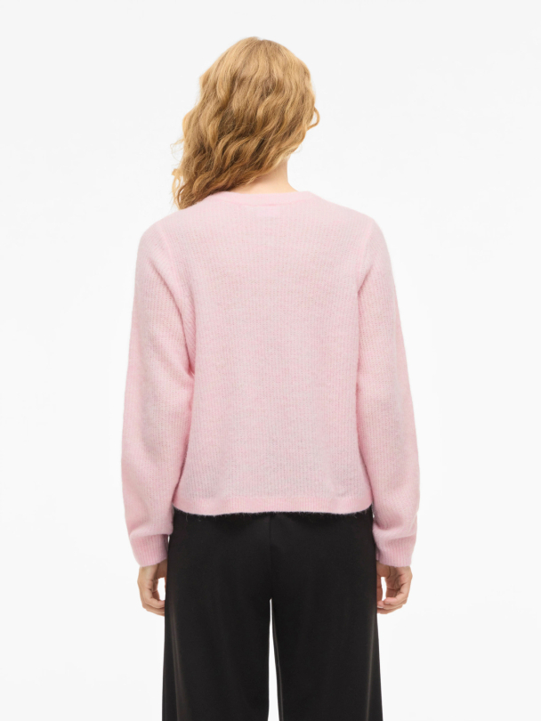 VILORY O-NECK L/S KNIT CARDIGAN-NOOS - Image 2