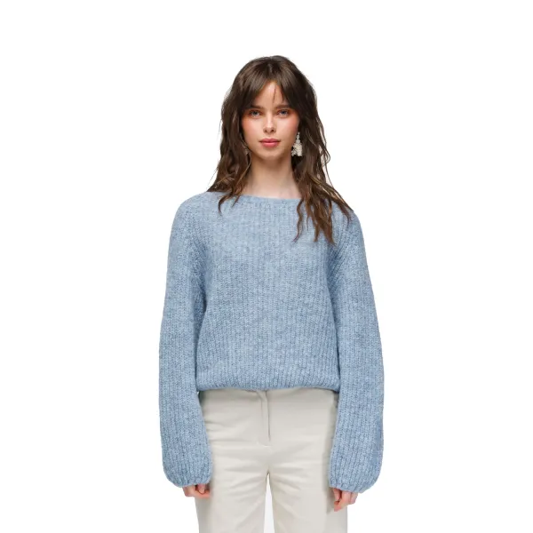 Lerke Genser Himmelblå
