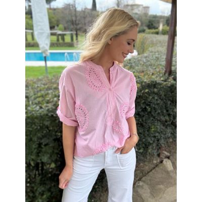 Mapp*Marc Lauge Paisley raw bluse