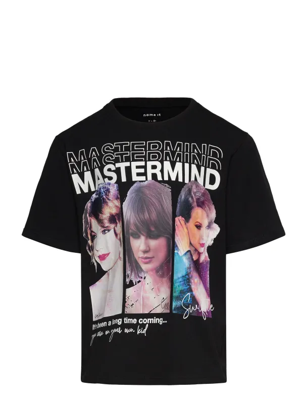 Taylor Swift t-skjorte, svart - Image 1