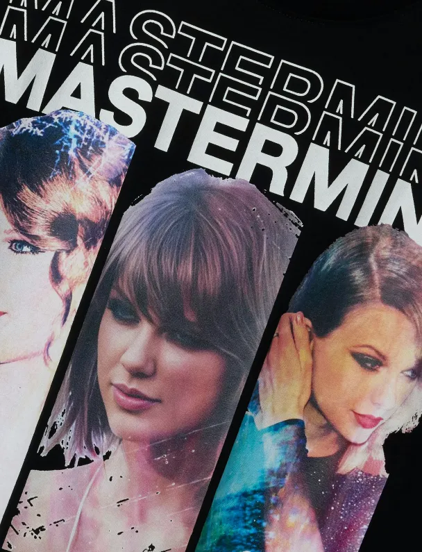 Taylor Swift t-skjorte, svart - Image 3