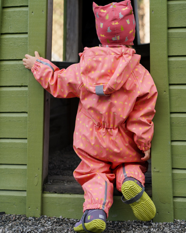 Babyregndress Dugg - Stokkrose - Image 3