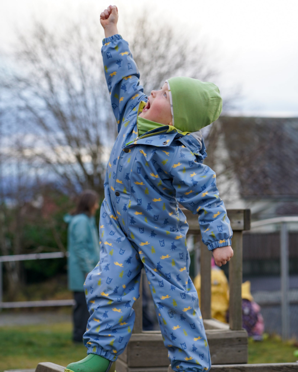 Helårsregndress Hagl - Mjuk Blå - Image 2