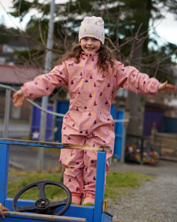 Helårsregndress Hagl - Rosa Krystall - Image 3