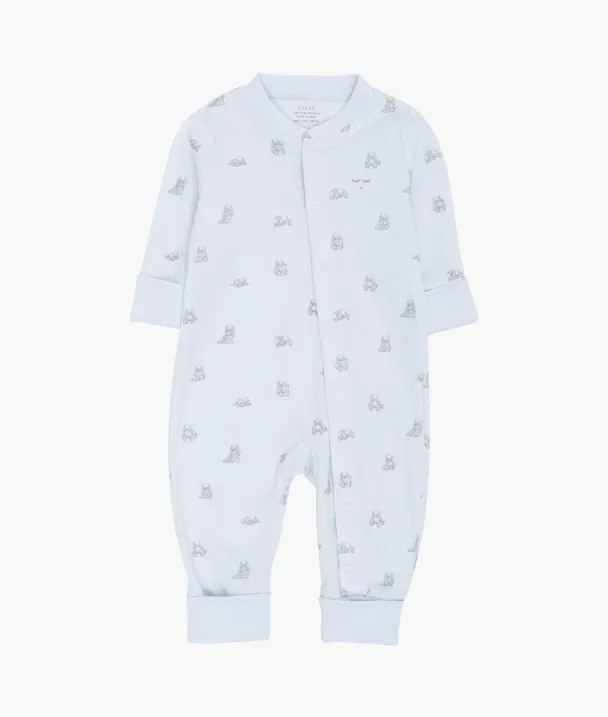 Snuggle Bunny Marley Overall - Blue