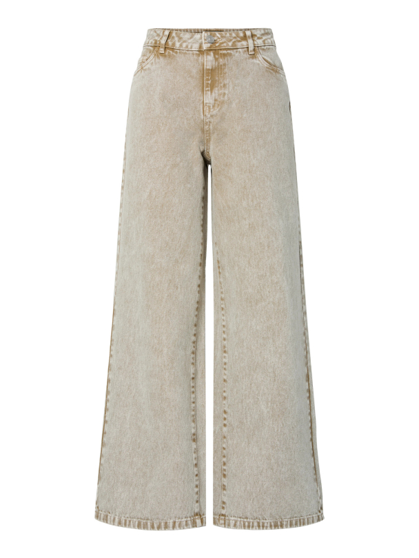 PCFAY MW WIDE DENIM JEANS - Image 1