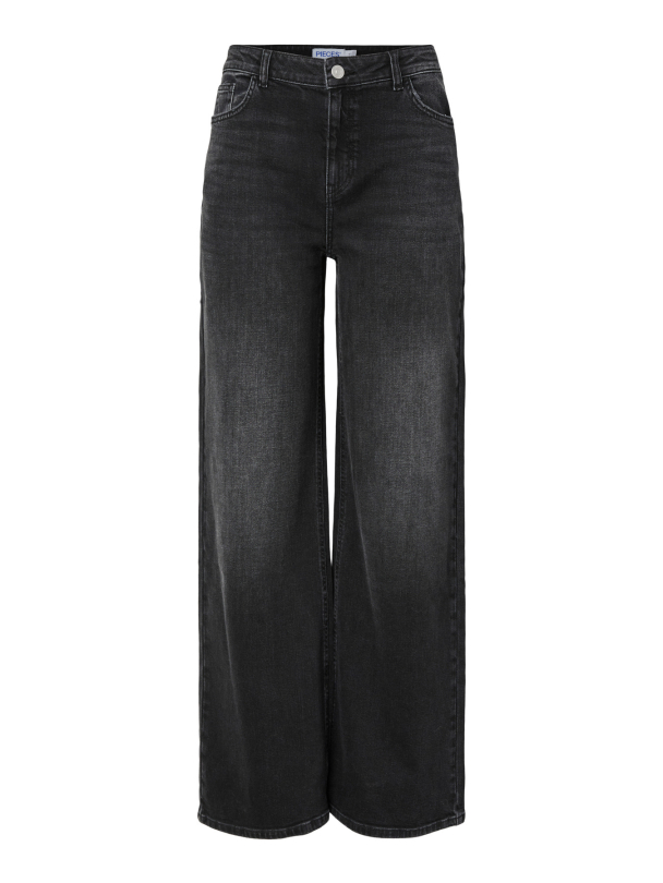 PCSILKE MW WIDE JEANS BL NOOS BC - Image 1
