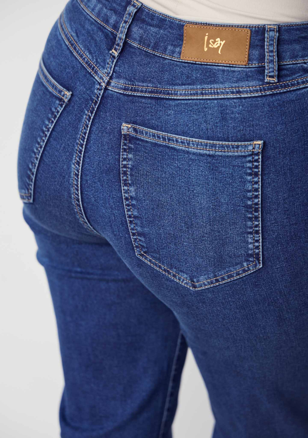 Lido Straight Long Jeans - 633 Basic Denim  - Image 5