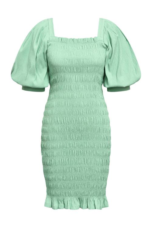 Rikka Plain Dress - Green