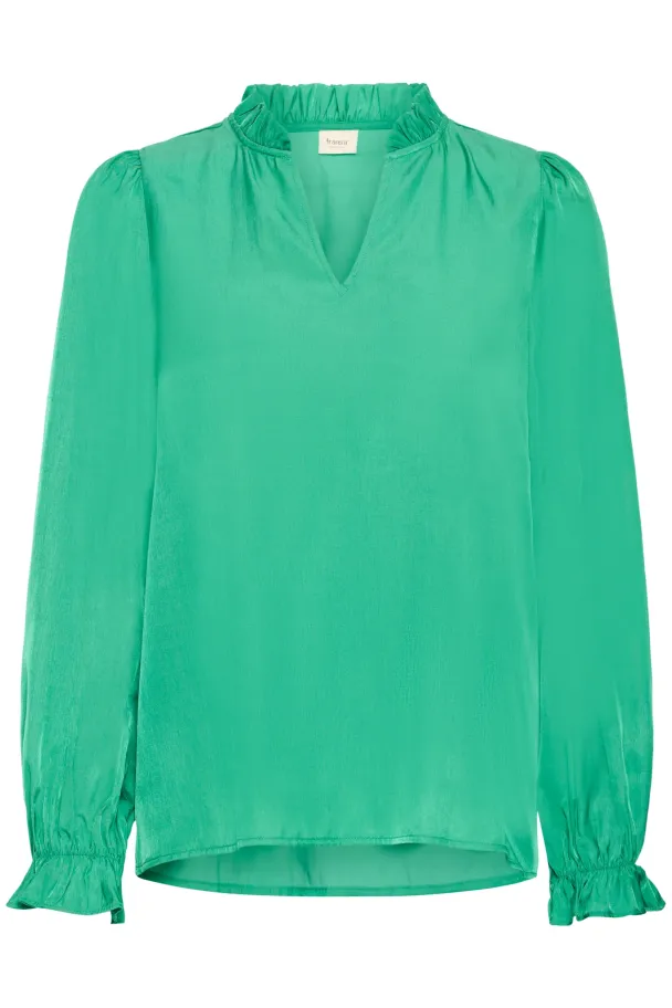 FRDiana bluse, grønn - Image 1