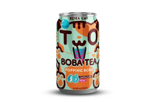 BOBA CAT BOBA TEA CANTALOUPE PEAR 320ml