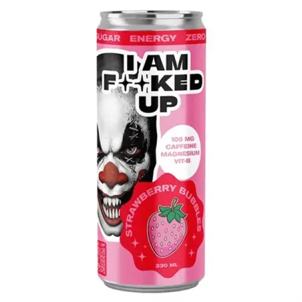 FUCKED UP STRAWBERRY BUBBLES 330ml
