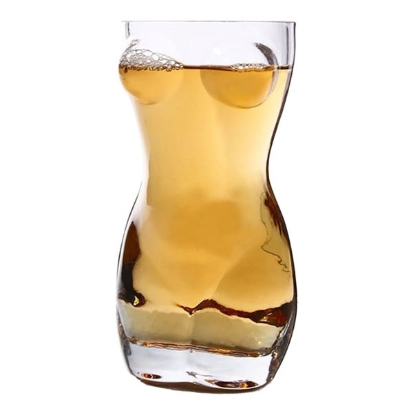 Ølglass Kvinnekropp 400 ml
