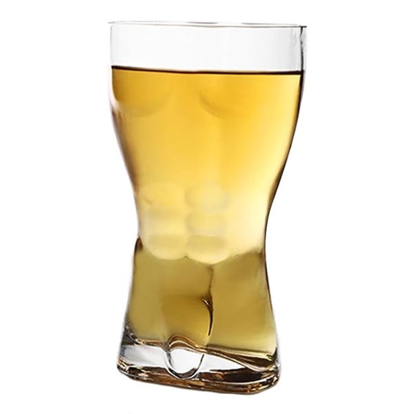 Ølglass Mannekropp 400 ml
