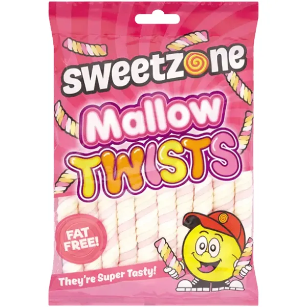 SWEETZONE MALLOWS TWISTS BAG 160g