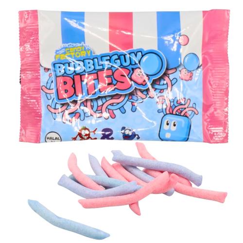 CRAZY CANDY FACTORY BUBBLEGUM BITES 40g