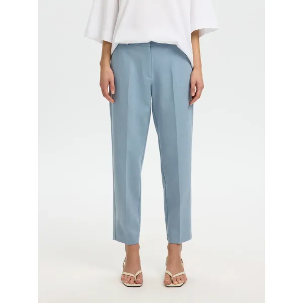 Rita-Ria Cropped Pant Blue