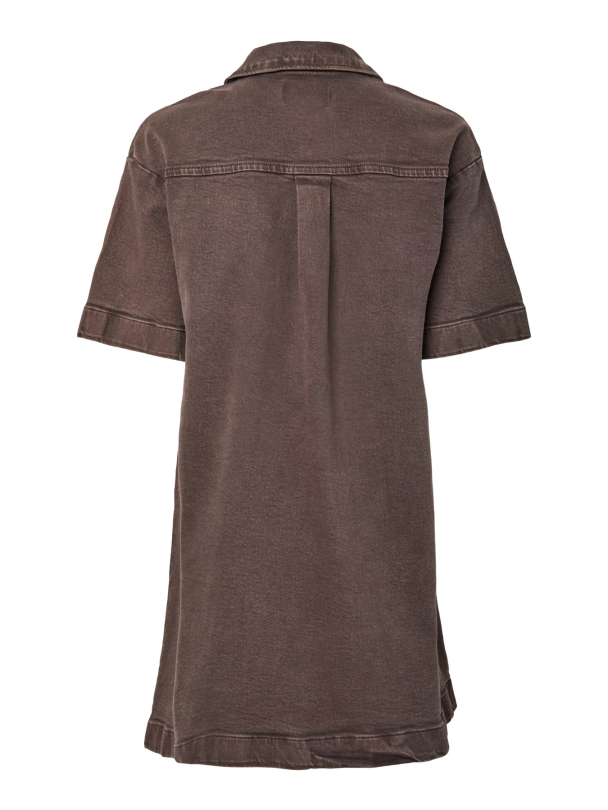 PCSELMA 3/4 ZIP DENIM DRESS D2D FSY - Image 3