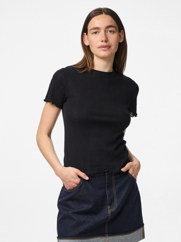 PCMARIE SS O-NECK POIN TOP JRS NOOS BC  - Image 4