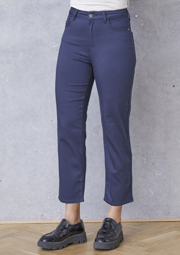  Isay Straight Pant Kort - navy - Image 1