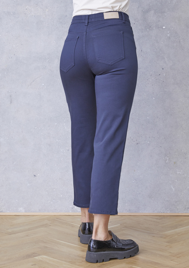  Isay Straight Pant Kort - navy - Image 2