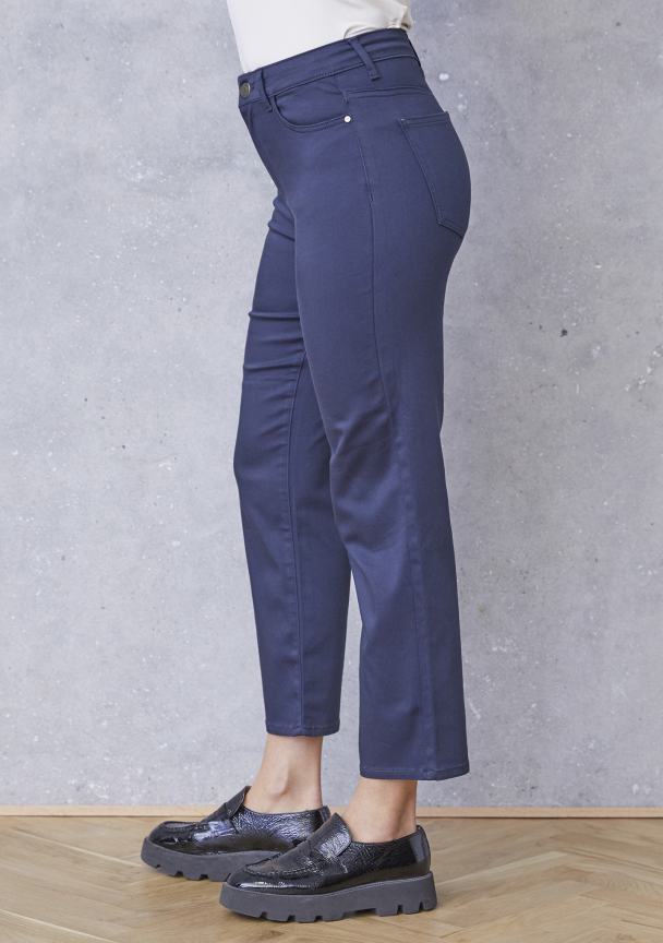  Isay Straight Pant Kort - navy - Image 3
