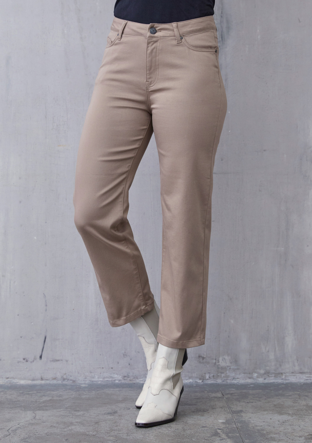  Isay Straight Pant Kort - sand - Image 2