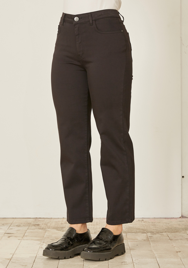  Isay Straight Pant Kort - black - Image 1