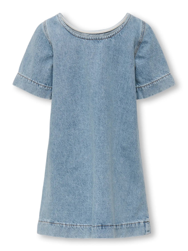 Gigi Bow Denim Dress - Image 4