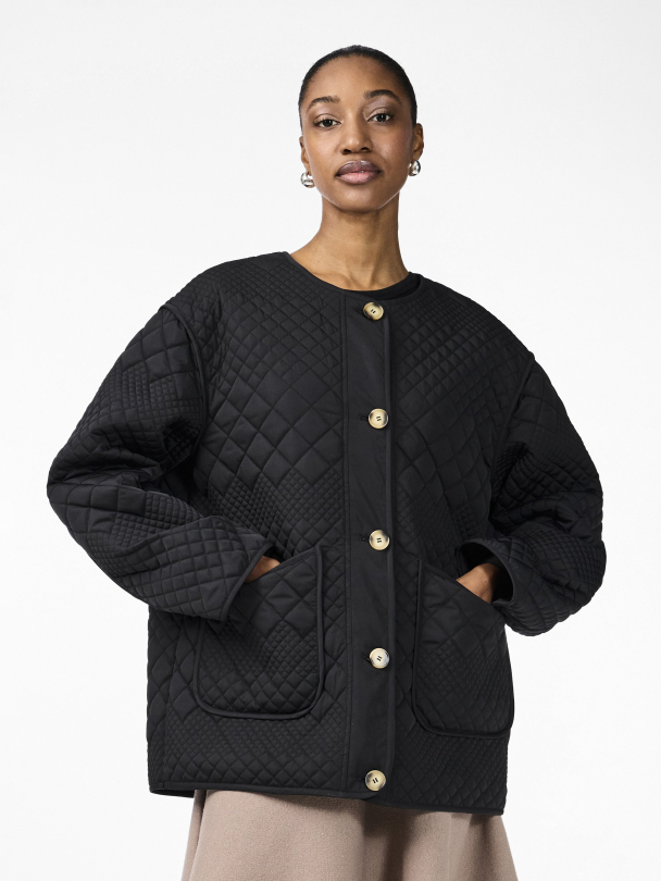Laurie Padded Jacket - Black - Image 1