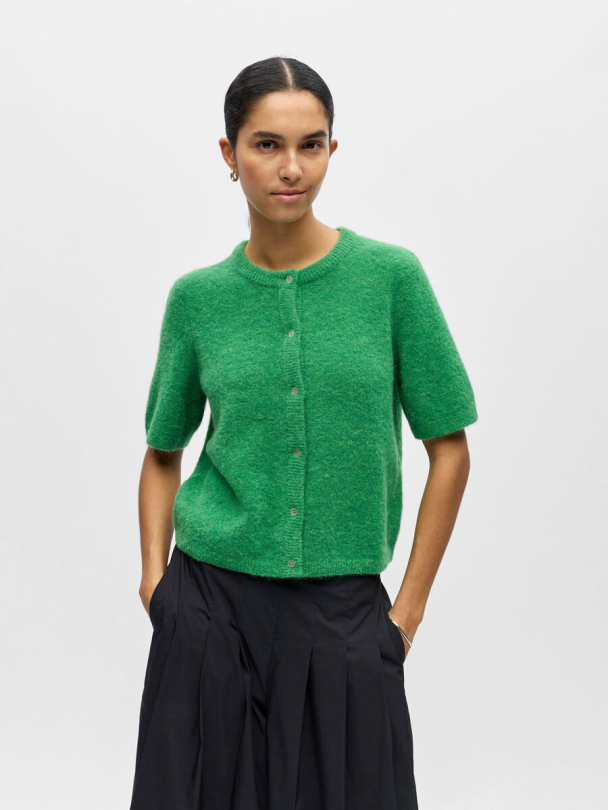 OBJAgate cardigan, grønn - Image 2
