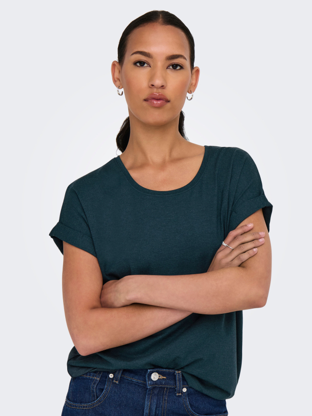 ONLMOSTER S/S O-NECK TOP NOOS JRS - Image 2