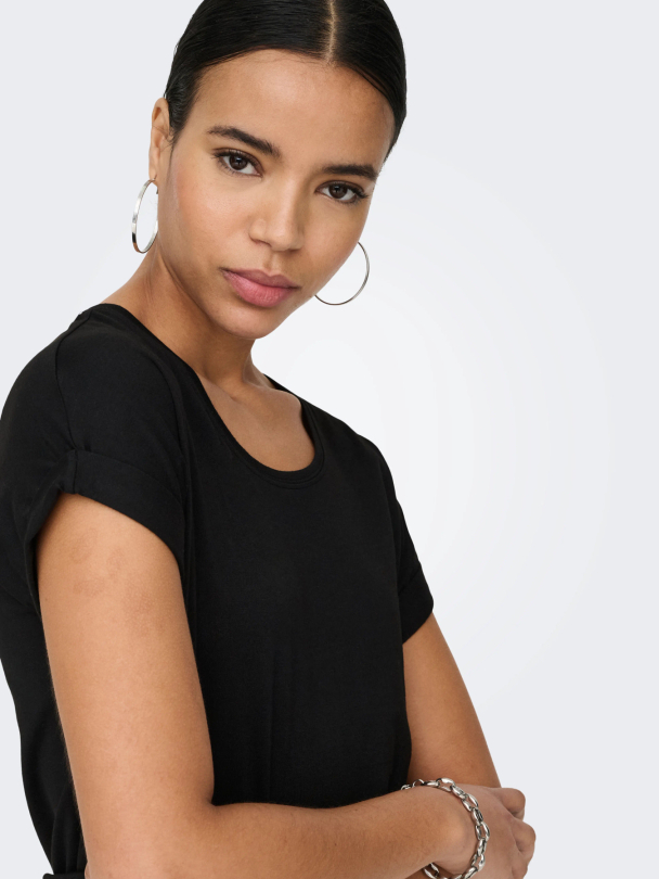 ONLMOSTER S/S O-NECK TOP NOOS JRS - Image 2