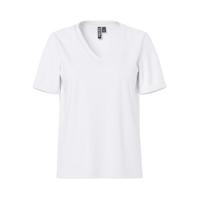 PCRIA SS V-NECK SOLID TEE JRS NOOS BC
