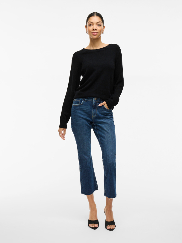 VIRIL O-NECK L/S KNIT TOP - NOOS - Image 4