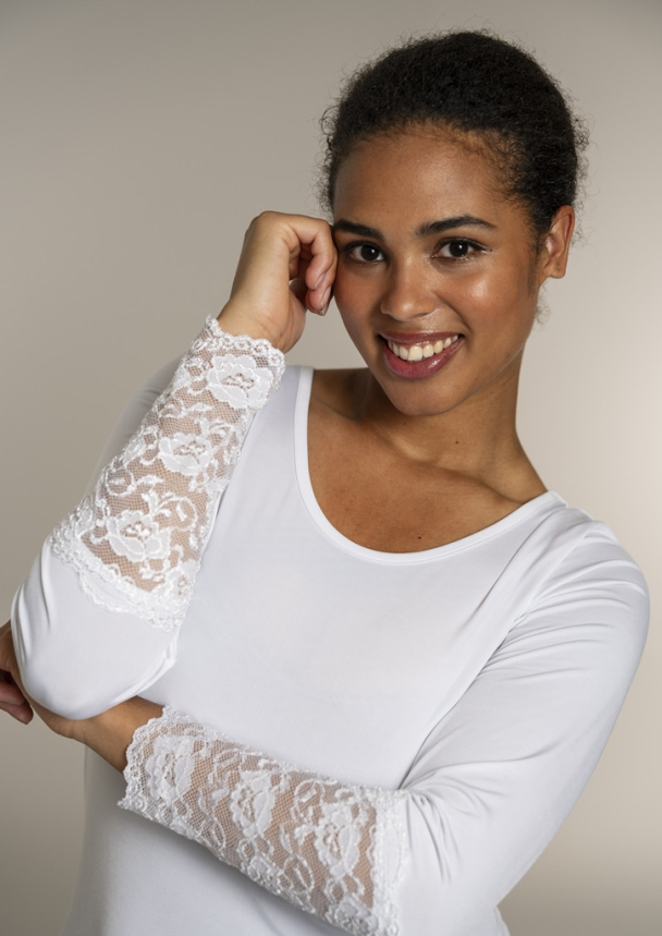 SANDGAARD Lang Topp m/blonde SG141 - Image 10