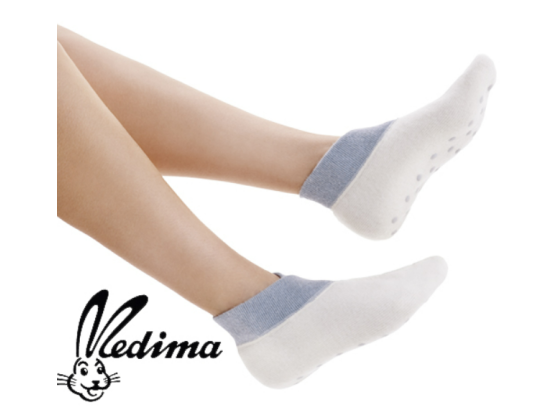 MEDIMA Nattsokk Antiskli Angora/Ull 186