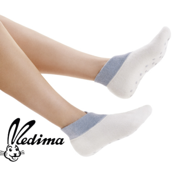 MEDIMA Nattsokk Antiskli Angora/Ull 186