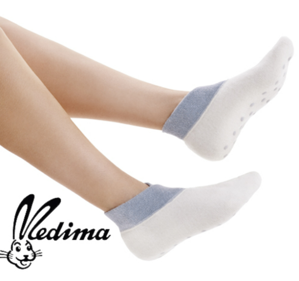 MEDIMA Nattsokk Antiskli Angora/Ull 186