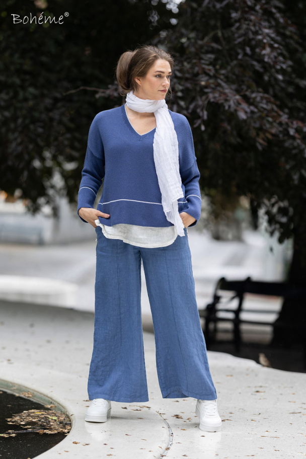 BOHÉME Genser V-Hals B13182 - Image 4