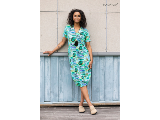 BOH&Eacute;ME Jhike s.s lang V-hals B13180