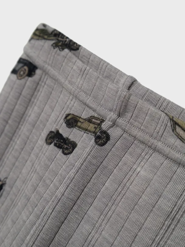NBMWang leggings, grå - Image 3