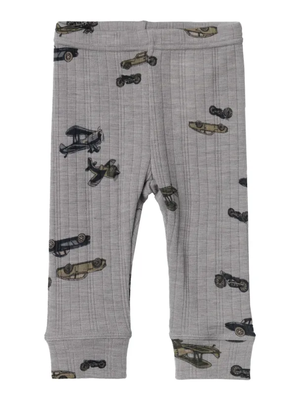 NBMWang leggings, grå - Image 4