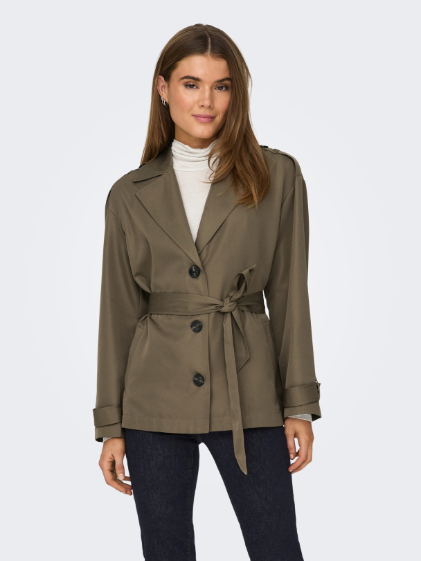 ONLLINE SHORT TRENCHCOAT OTW - Image 4