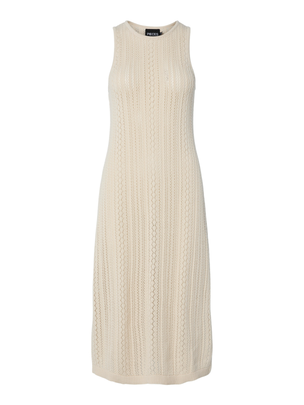 PCNUKA SL KNIT MIDI DRESS NOOS BC 100% Bomull - Image 1