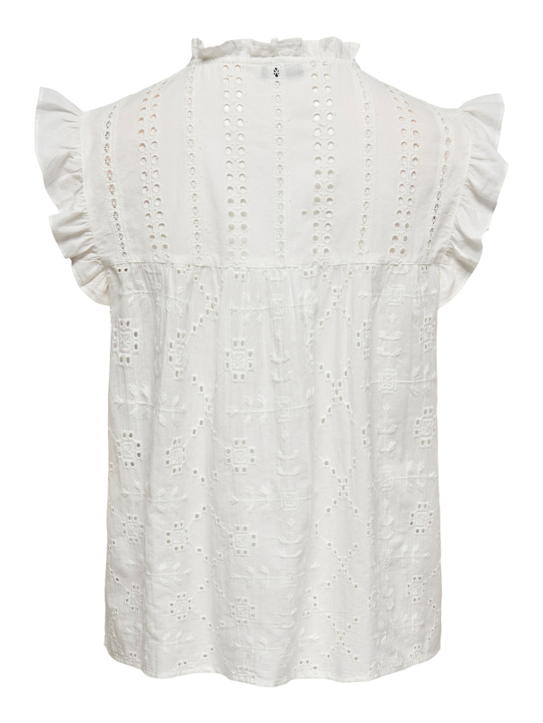 ONLREVA LIFE S/L EMB TOP WVN NOOS - Image 3