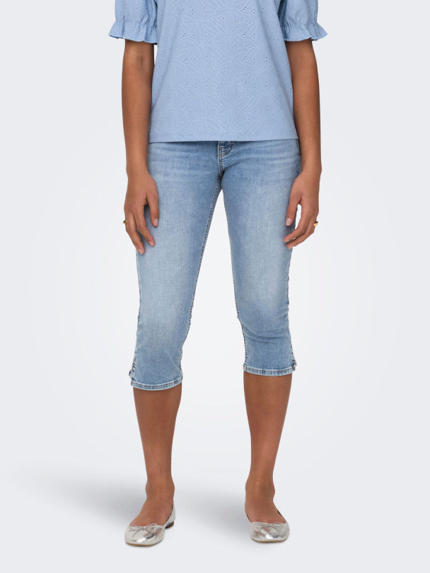 ONLBLUSH MW SLIT CAPRI DNM PIM NOOS - Image 4