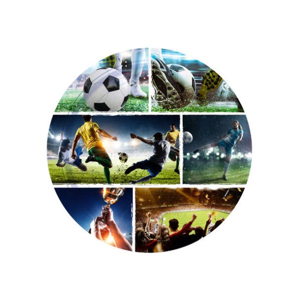 Papptallerken, KICK IT 23 cm